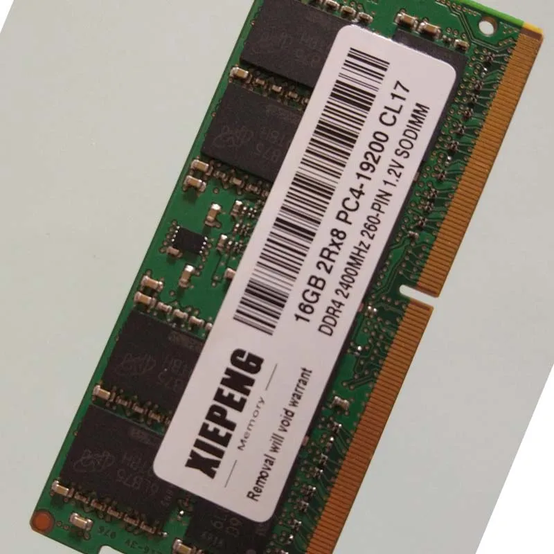 Оперативная память для ноутбука 8 ГБ 2Rx8 PC4-19200S 2400 МГц DDR4 Гб 2400T 8G pc4 19200 260-PIN 1 2 V SODIMM -