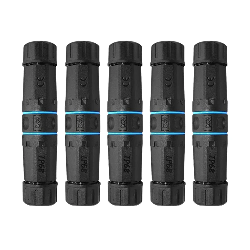 5 Pcs RJ45 Connectors IP68 Waterproof Shielded (STP) Cat6 Ethernet LAN Cable Connector
5 Pcs RJ45 Connectors IP68 Waterproof Shielded (STP) Cat6 Ethernet LAN Cable Connector