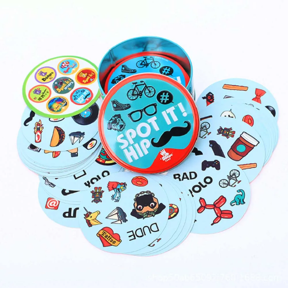 English Version Spot Board Games for Kids Education Toys On The Road Hip Hop Board Game Cards Toy Enjoy It Game With Metal Box
English Version Spot Board Games for Kids Education Toys On The Road Hip Hop Board Game Cards Toy Enjoy It Game With Metal Box