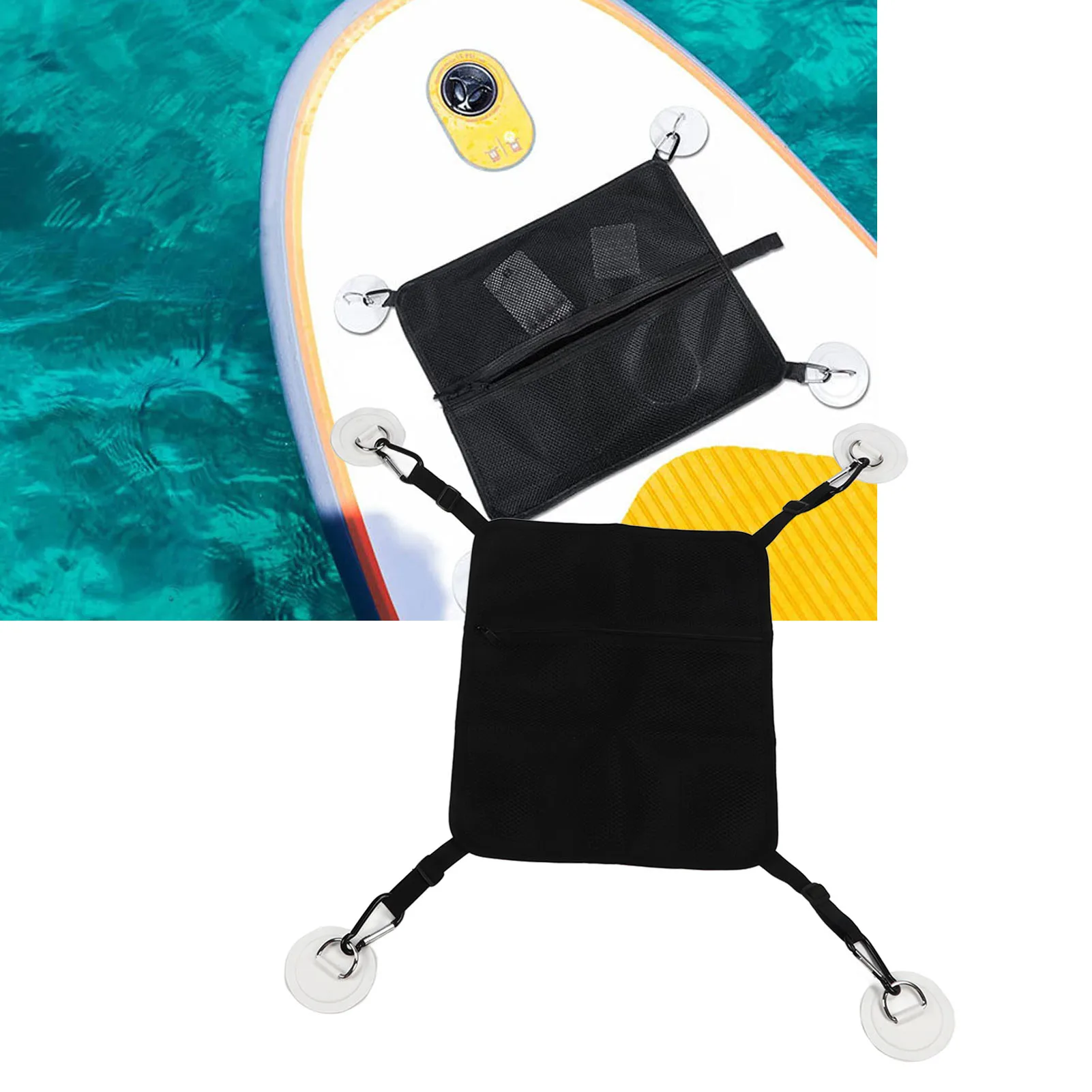 Mesh Deck Bag Paddle Board Storage For Kayaking Water Sports Supplies With 4 Patches Hooks Paddle Board Deck Bags
Mesh Deck Bag Paddle Board Storage For Kayaking Water Sports Supplies With 4 Patches Hooks Paddle Board Deck Bags