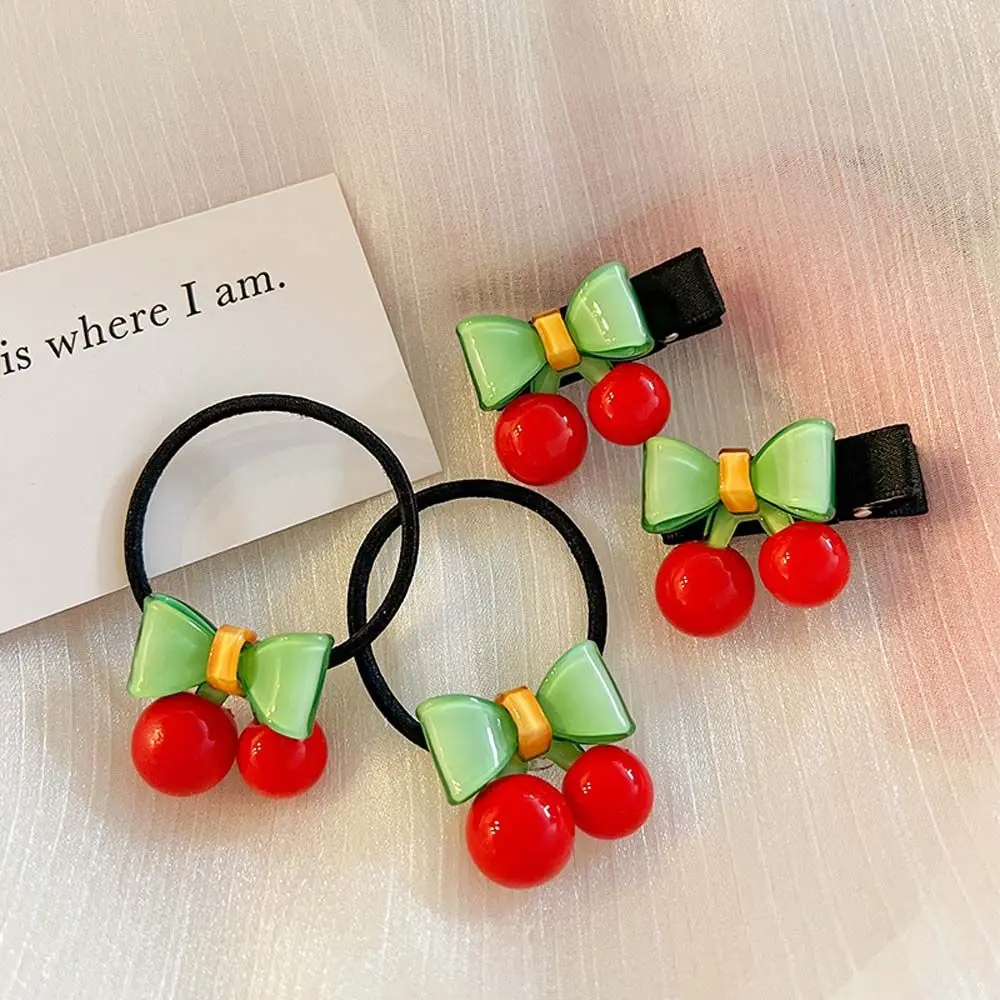 Girl Side Clip Princess Baby Headwear Red Girl Hair Accessories Cherry Hair Rope Korean Style Barrette Children Hairpin
Girl Side Clip Princess Baby Headwear Red Girl Hair Accessories Cherry Hair Rope Korean Style Barrette Children Hairpin