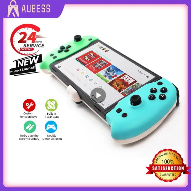 Somatosensory Vibration Function Gamepad Easy To Install Grip In-line Dual Vibration Six Axis Plug-and-play
Somatosensory Vibration Function Gamepad Easy To Install Grip In-line Dual Vibration Six Axis Plug-and-play