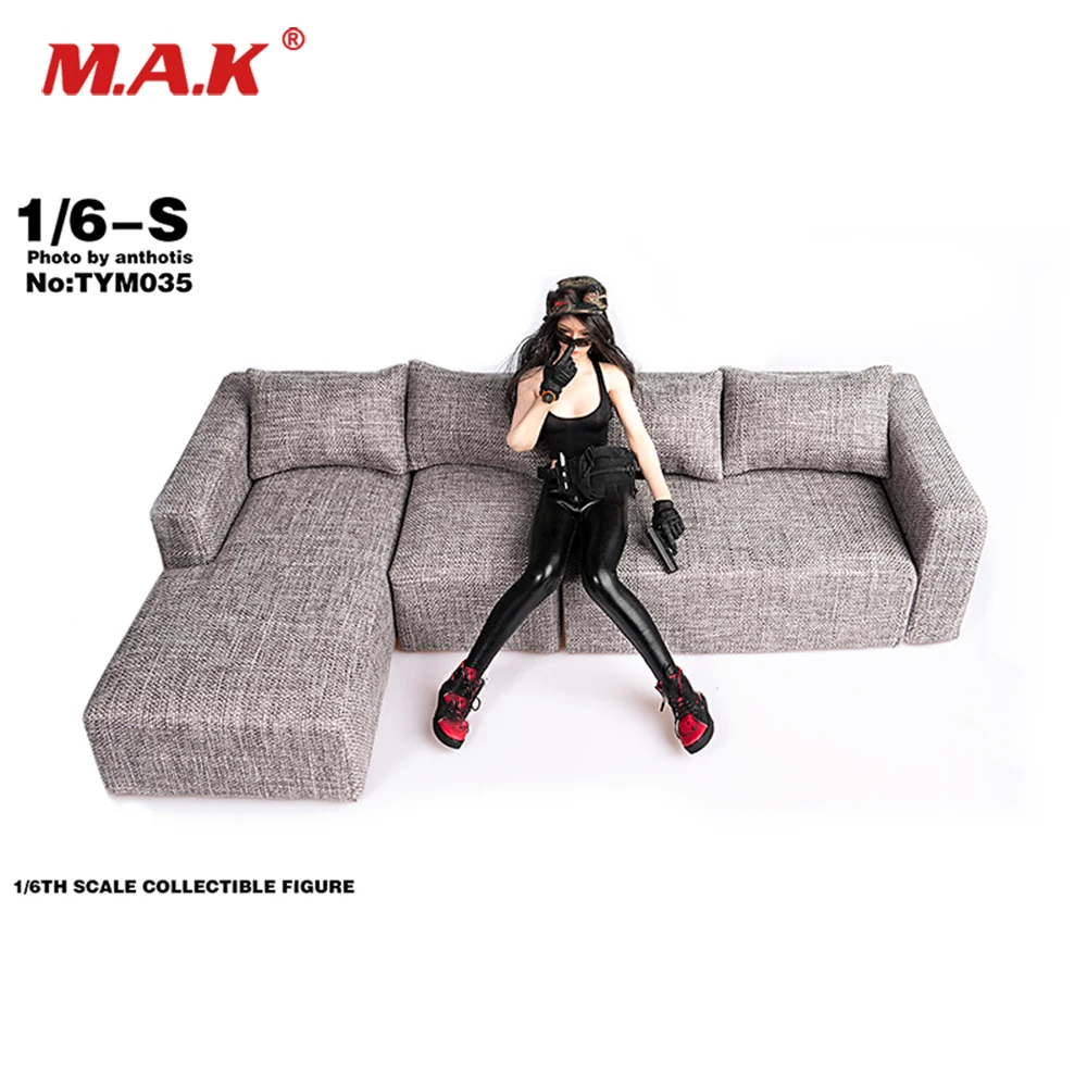1/6 Scene accessories Model TYM035 European Fabric Fashion Sofa Cotton Sofa Playing With 4 white pillows For 12" Action Figure
1/6 Scene accessories Model TYM035 European Fabric Fashion Sofa Cotton Sofa Playing With 4 white pillows For 12" Action Figure