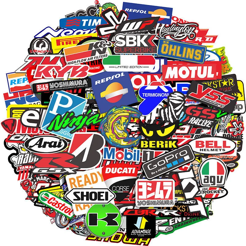 40/80 Pieces Motorcycle Personality Sticker Set Waterproof Sunscreen Decorative Stickers for Honda Yamaha Kawasaki Suzuki BMW
40/80 Pieces Motorcycle Personality Sticker Set Waterproof Sunscreen Decorative Stickers for Honda Yamaha Kawasaki Suzuki BMW