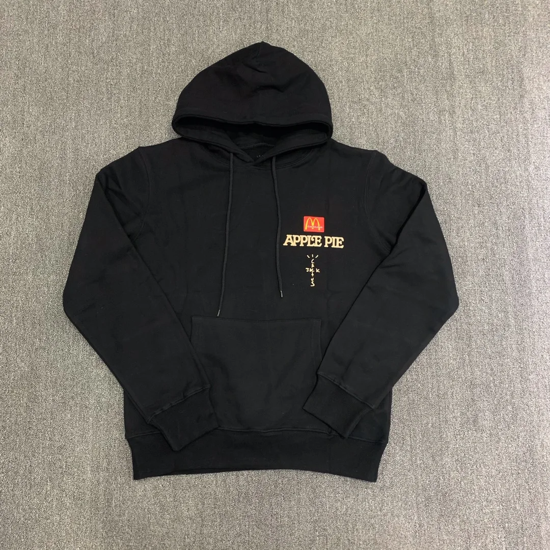 Travis Scott Cactus Jack Round Neck Loose Fashion Brand McDonald's Letter Hoodie
Travis Scott Cactus Jack Round Neck Loose Fashion Brand McDonald's Letter Hoodie
