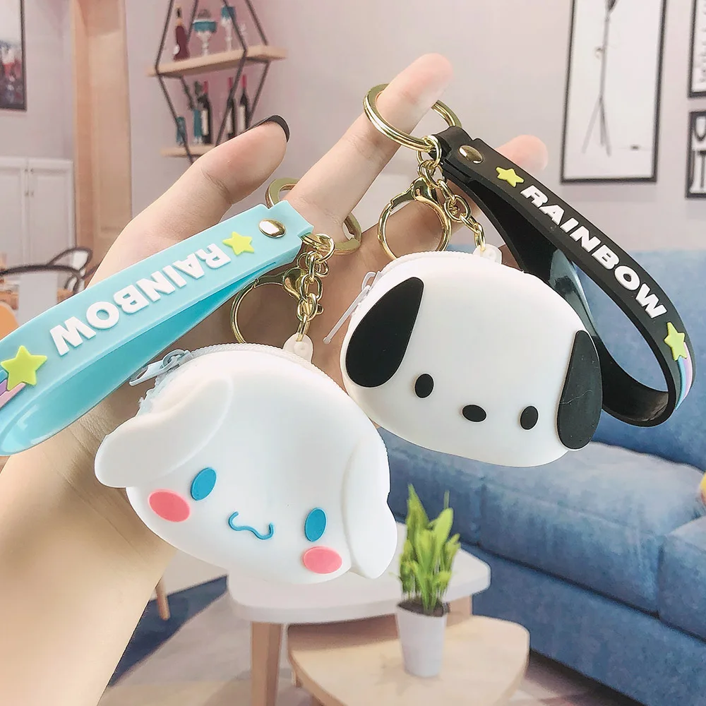 Sanrio My Melody Cinnamoroll Cinnamoroll Little Twin Star Hangyodon Cute Cartoon Soft Silica Gel Coin Purse Key Chain Pendant
Sanrio My Melody Cinnamoroll Cinnamoroll Little Twin Star Hangyodon Cute Cartoon Soft Silica Gel Coin Purse Key Chain Pendant