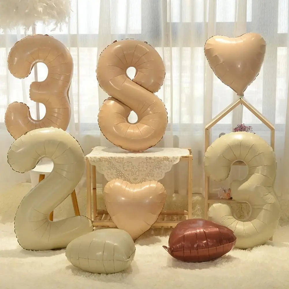 32in Cream Color Number Balloons 1-9 Large Digital Party Girl Adult Foil Ball Helium Happy Kids Decoration Birthday Wedding Q0V2
32in Cream Color Number Balloons 1-9 Large Digital Party Girl Adult Foil Ball Helium Happy Kids Decoration Birthday Wedding Q0V2