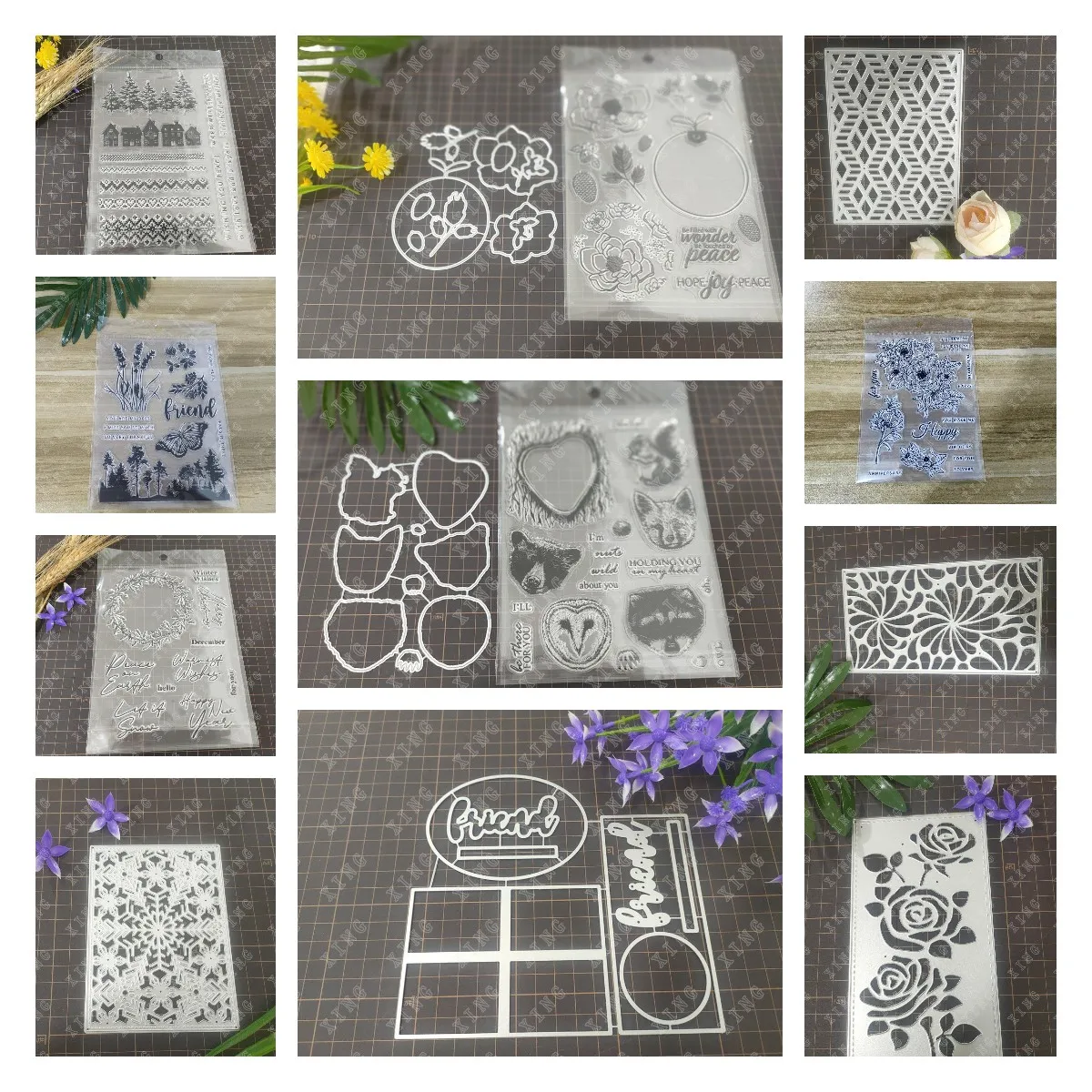 2022 New 3d Diamonds Rose Winter Snowflake Metal Cutting Dies and Stamps Scrapbooking Diy Decoration Craft Embossing Stencil
2022 New 3d Diamonds Rose Winter Snowflake Metal Cutting Dies and Stamps Scrapbooking Diy Decoration Craft Embossing Stencil