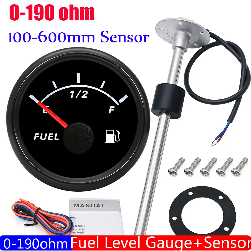 Датчик уровня топлива с красной подсветкой, 0-190 Ом, 52 мм Индикатор уровня масляного бака Лодка Автомобиль Топливо Масло Жидкостный бак Топли...
Датчик уровня топлива с красной подсветкой, 0-190 Ом, 52 мм Индикатор уровня масляного бака Лодка Автомобиль Топливо Масло Жидкостный бак Топли...