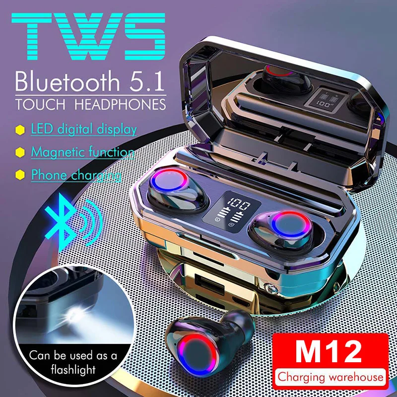 YOVONINE TWS Bluetooth 5.1 Earphone Wireless Headphone Hifi Sound Stereo Headset Dual Dynamic Driver Waterproof Earbuds Touch
YOVONINE TWS Bluetooth 5.1 Earphone Wireless Headphone Hifi Sound Stereo Headset Dual Dynamic Driver Waterproof Earbuds Touch