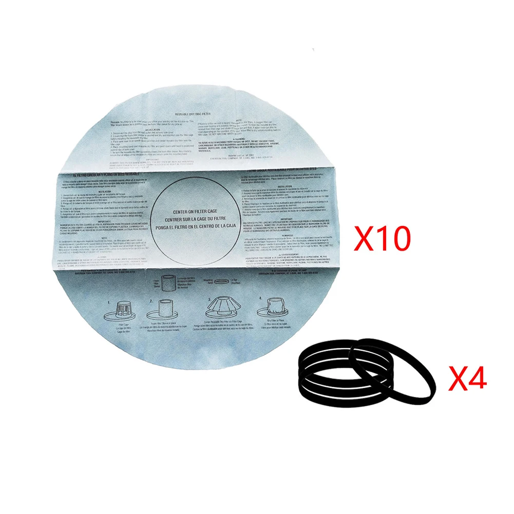 Brand New Home Filters Set Cleaner Accessories Efficient Cleaning Multi-Fit Wet And Dry Vacuum Cleaner Disposable
Brand New Home Filters Set Cleaner Accessories Efficient Cleaning Multi-Fit Wet And Dry Vacuum Cleaner Disposable