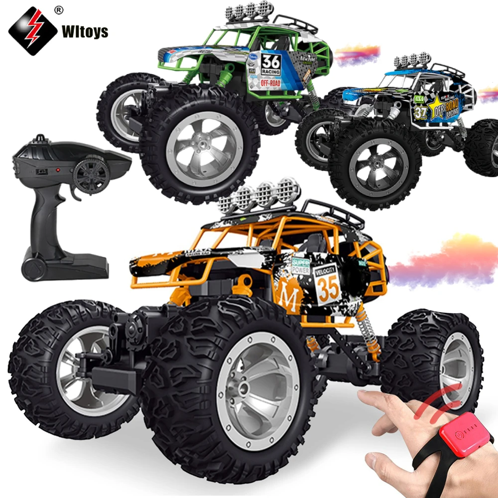 

1/12 RC Car 20KM/H 4WD Monster Truck Remote Control High Speed Car Alloy Vehicle 2.4Ghz Electric Car Toy Buggy Off-Road Toy Boys