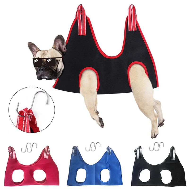 

Dog Cat Hammock Pet Trimming Helper Grooming Hammock Pet Supplies Trimming Beauty Cleaning Repairing Nails Bathing Restraint Bag