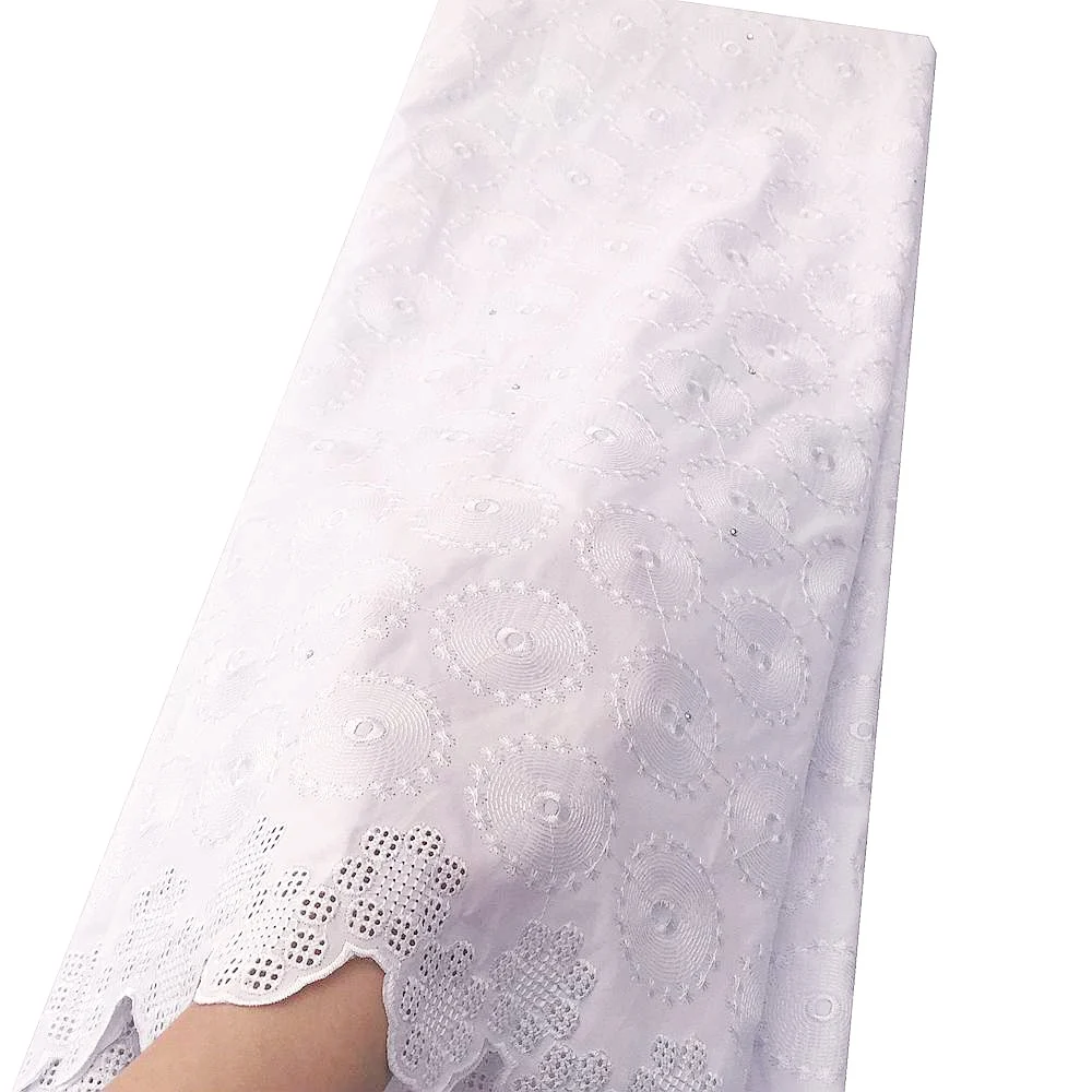 African Lace Fabric 5 Yards Whtie Cotton Nigerian Lace Fabrics Embroidered Swiss Voile Lace in Switzerland 2023 French Dry Lace
African Lace Fabric 5 Yards Whtie Cotton Nigerian Lace Fabrics Embroidered Swiss Voile Lace in Switzerland 2023 French Dry Lace