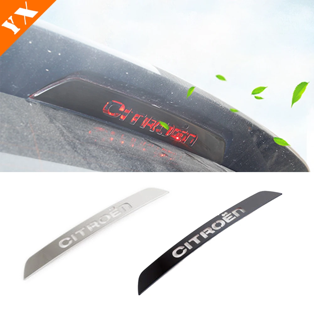Stainless Silver Black For Citroen C5X 2021-2023 Car Rear High Position Brake Light Frame Cover Trim Stop Light Cover Trim 1pcs
Stainless Silver Black For Citroen C5X 2021-2023 Car Rear High Position Brake Light Frame Cover Trim Stop Light Cover Trim 1pcs