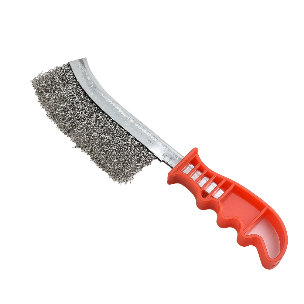 Tools Brush Steel Rust Hand Stainless Wire Cleaning Removal Welding Prep Red+Silver Workshop Durable Practical
Tools Brush Steel Rust Hand Stainless Wire Cleaning Removal Welding Prep Red+Silver Workshop Durable Practical