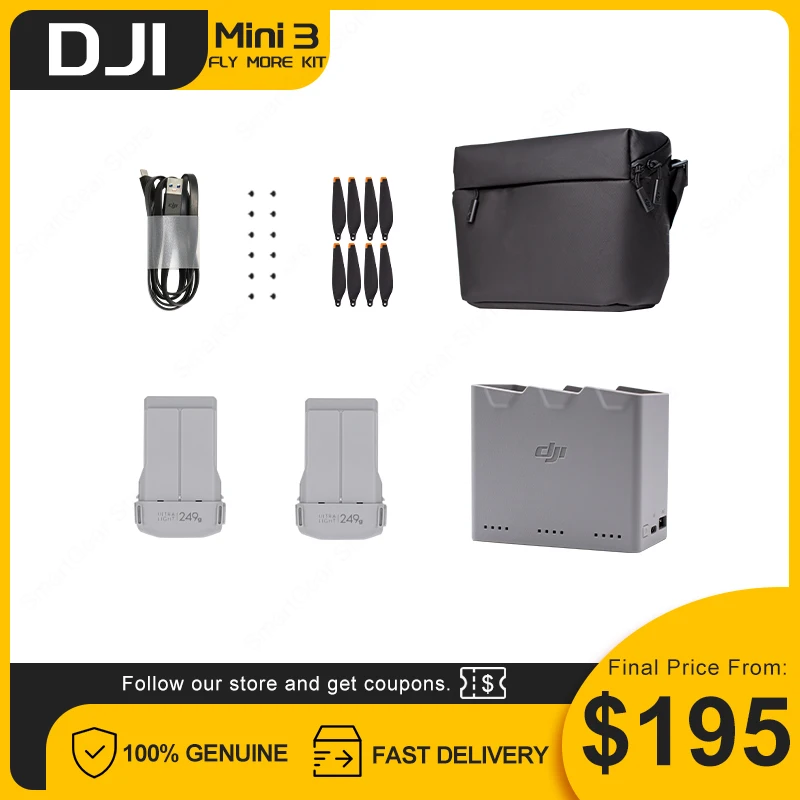 Оригинальный комплект DJI Mini 3 Pro Fly More/комплект Fly More Plus две интеллектуальные летные батареи 34/47 мин Макс время полета, новая модель
Оригинальный комплект DJI Mini 3 Pro Fly More/комплект Fly More Plus две интеллектуальные летные батареи 34/47 мин Макс время полета, новая модель