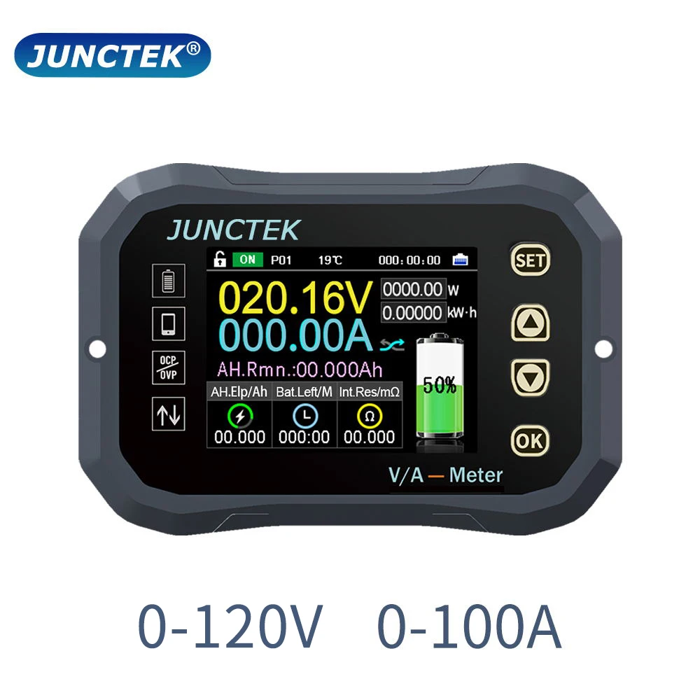 Tester Connection Voltage Capacity Monitor Indicator Coulomb Battery Current Meter Battery
Tester Connection Voltage Capacity Monitor Indicator Coulomb Battery Current Meter Battery