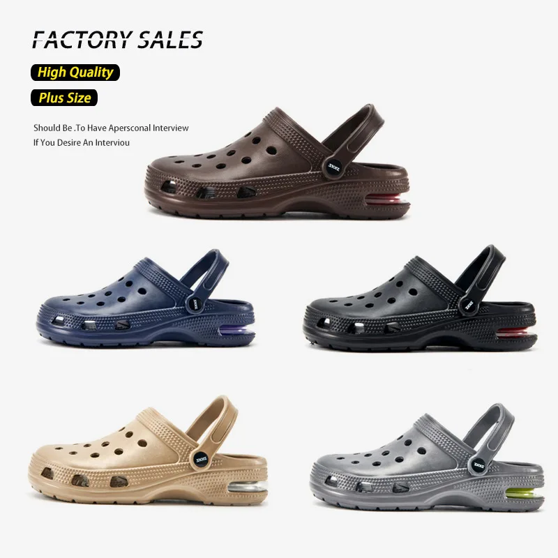 Summer Men's Air Cushion Slippers Fashion EVA Sandals Outdoor Beach Sandals Household Half Slippers For Men 
Summer Men's Air Cushion Slippers Fashion EVA Sandals Outdoor Beach Sandals Household Half Slippers For Men