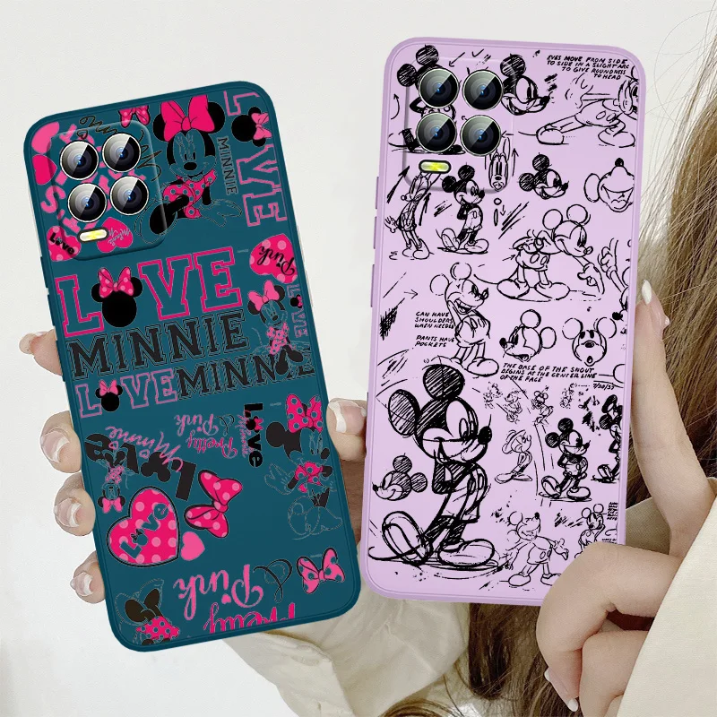 DISNEY 2022 Mickey Phone Case For Realme Q3S GT 2 S7 ST S2 C25Y C21Y C11 C17 Narzo 50A 50i 30 20 Liquid Rope Soft Funda Cover
DISNEY 2022 Mickey Phone Case For Realme Q3S GT 2 S7 ST S2 C25Y C21Y C11 C17 Narzo 50A 50i 30 20 Liquid Rope Soft Funda Cover