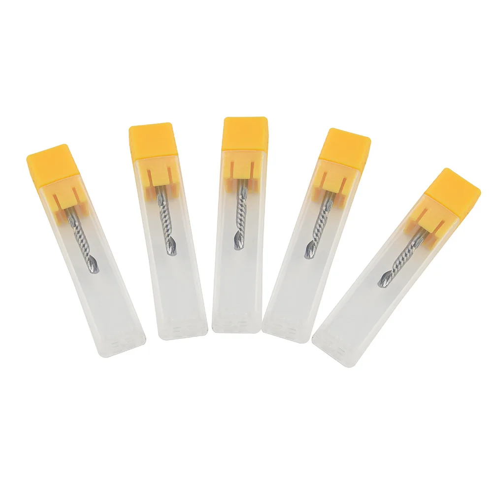 1/8" 17mm Milling Drill Kit Spiral 5pcs Carbide Router Bit End Mill Cutter Set Single Flute Engraving Metalworking
1/8" 17mm Milling Drill Kit Spiral 5pcs Carbide Router Bit End Mill Cutter Set Single Flute Engraving Metalworking