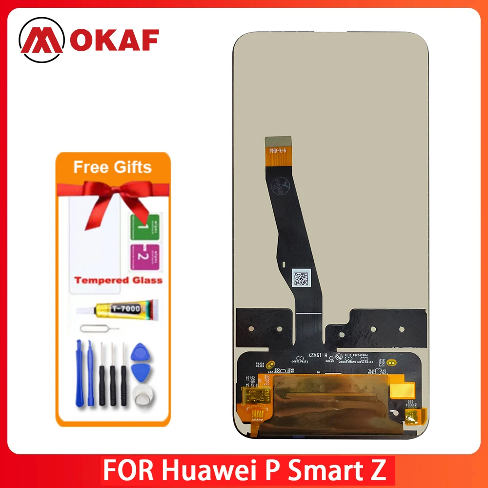 OKANFU новый оригинальный 6,59 "для Huawei P Smart Z, ЖК-дисплей, сенсорный экран для Honor 9X, ЖК-дисплей, телефон, цифровой преобразователь TL00
OKANFU новый оригинальный 6,59 "для Huawei P Smart Z, ЖК-дисплей, сенсорный экран для Honor 9X, ЖК-дисплей, телефон, цифровой преобразователь TL00