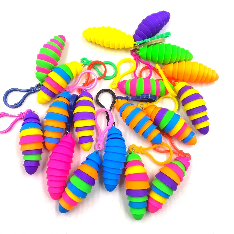 15pcs Funny Slugs Articulated Sensory Slug Toy Realistic Worm Caterpillar Toy for Kids Adults Autism Stress Relief
15pcs Funny Slugs Articulated Sensory Slug Toy Realistic Worm Caterpillar Toy for Kids Adults Autism Stress Relief