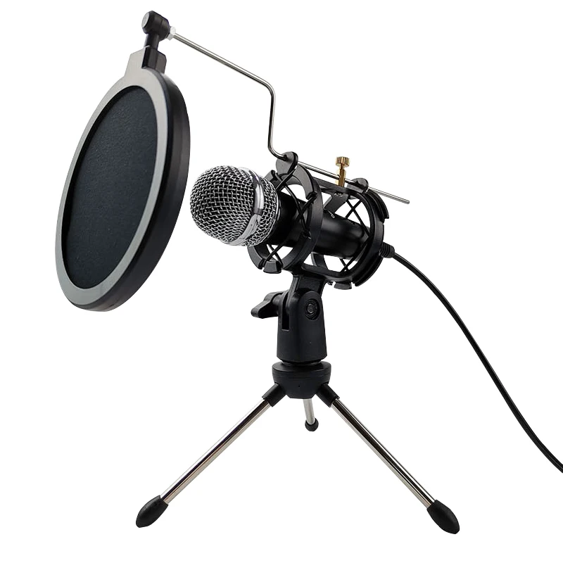 Microphone 3.5mm Wired Home Stereo Desktop Tripod MIC For PC YouTube Video Chatting Gaming Podcasting Recording Meeting
Microphone 3.5mm Wired Home Stereo Desktop Tripod MIC For PC YouTube Video Chatting Gaming Podcasting Recording Meeting
