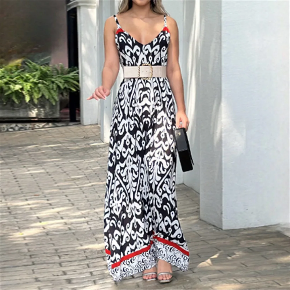 Women Sleeveless Sexy Casual Backless Floral Print Loose Jumpsuit
Women Sleeveless Sexy Casual Backless Floral Print Loose Jumpsuit