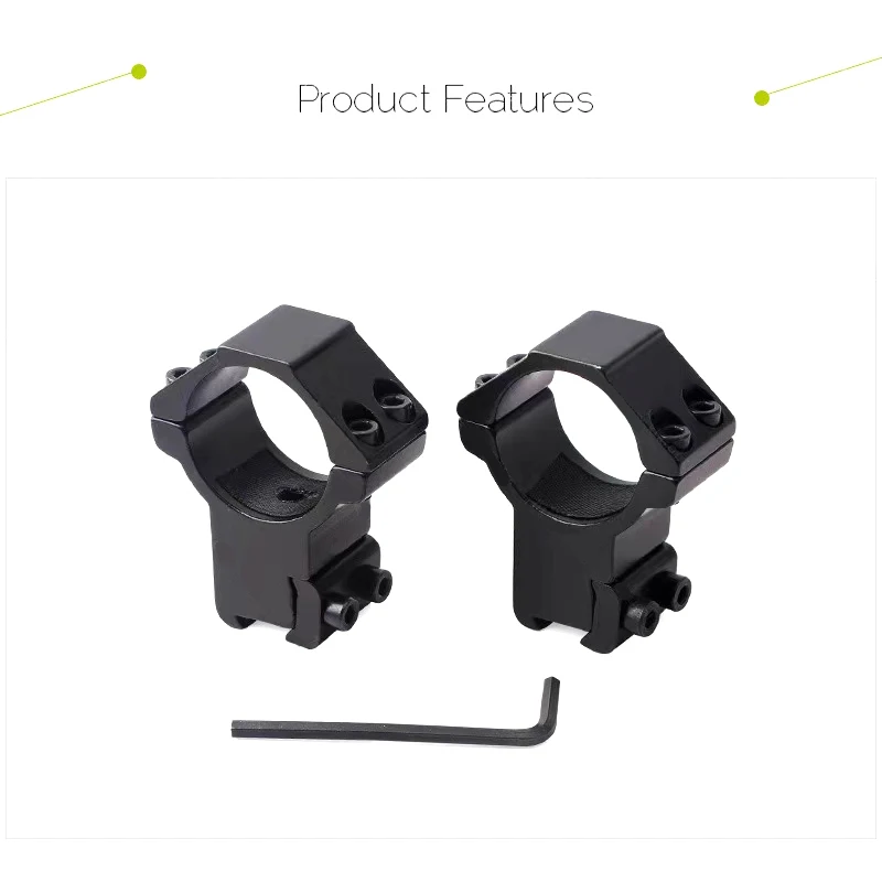 1Pair Tactical 1" 30mm Barrel Ring Mount for 11mm Hunting Rail Rifle Scope Bracket
1Pair Tactical 1" 30mm Barrel Ring Mount for 11mm Hunting Rail Rifle Scope Bracket