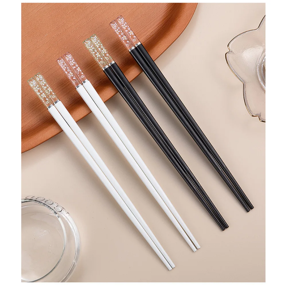 4Pair Amber Sakura Japanese Chopsticks Antibacterial Anti-slip High Temperature Resistant Reusable For Sushi Food Kitchen Access
4Pair Amber Sakura Japanese Chopsticks Antibacterial Anti-slip High Temperature Resistant Reusable For Sushi Food Kitchen Access
