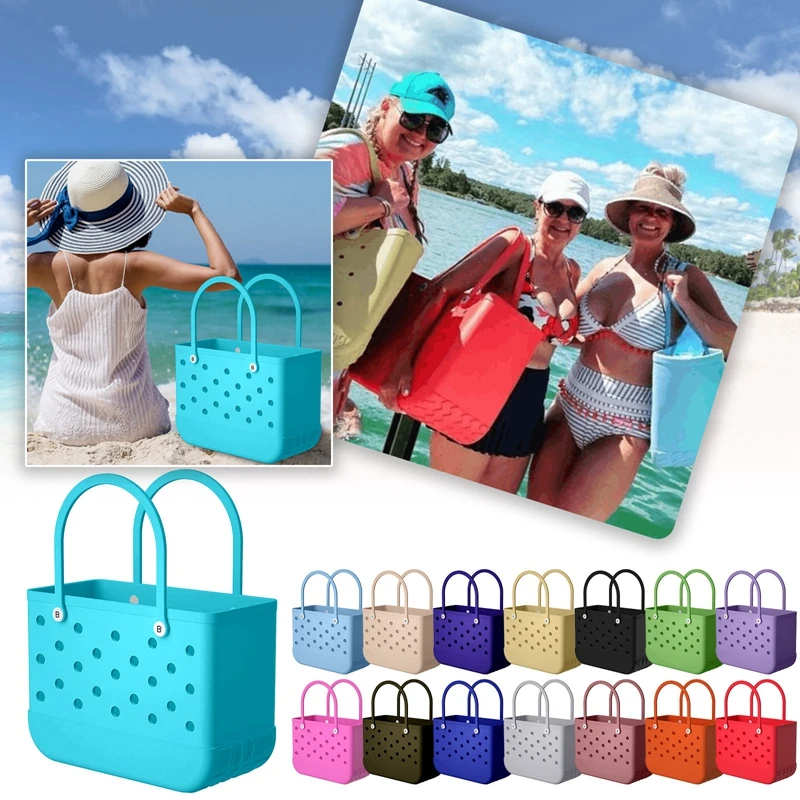 Rubber Beach Bags Large Size Waterproof Sandproof Outdoor EVA Portable Travel Bags Washable Tote Bag For Beach Sports Market
Rubber Beach Bags Large Size Waterproof Sandproof Outdoor EVA Portable Travel Bags Washable Tote Bag For Beach Sports Market
