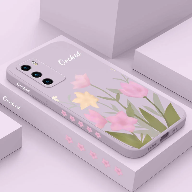 Elegant Tulip Phone Case For Huawei P40 P50 P30 P20 Pro Lite Nova 5t Y7A Mate 40 30 20 Pro Lite Liquid Silicone Cover
Elegant Tulip Phone Case For Huawei P40 P50 P30 P20 Pro Lite Nova 5t Y7A Mate 40 30 20 Pro Lite Liquid Silicone Cover