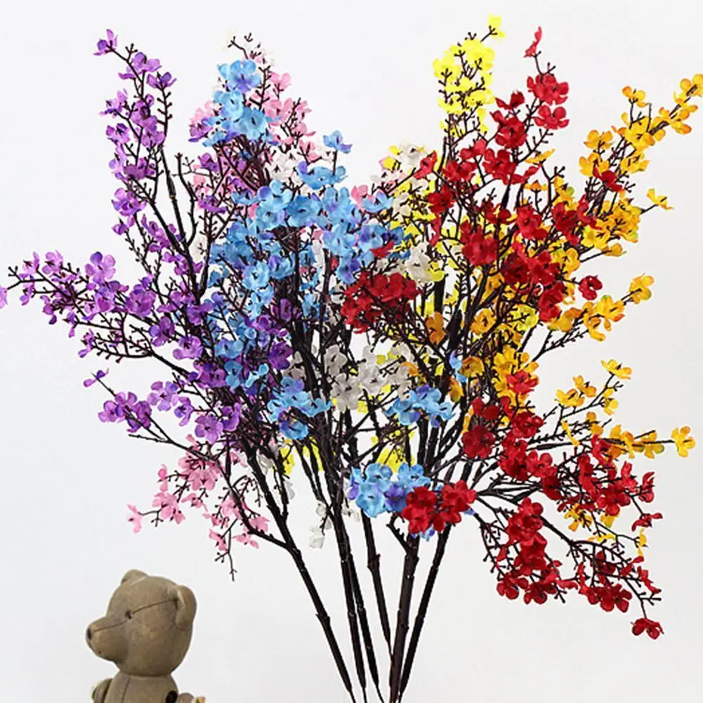 Blossoms Artificial Flowers Baby's Breath Gypsophila Branch Home Decoration DIY Wedding Flowers Fake Faux Bouquet Flowers T8E6
Blossoms Artificial Flowers Baby's Breath Gypsophila Branch Home Decoration DIY Wedding Flowers Fake Faux Bouquet Flowers T8E6