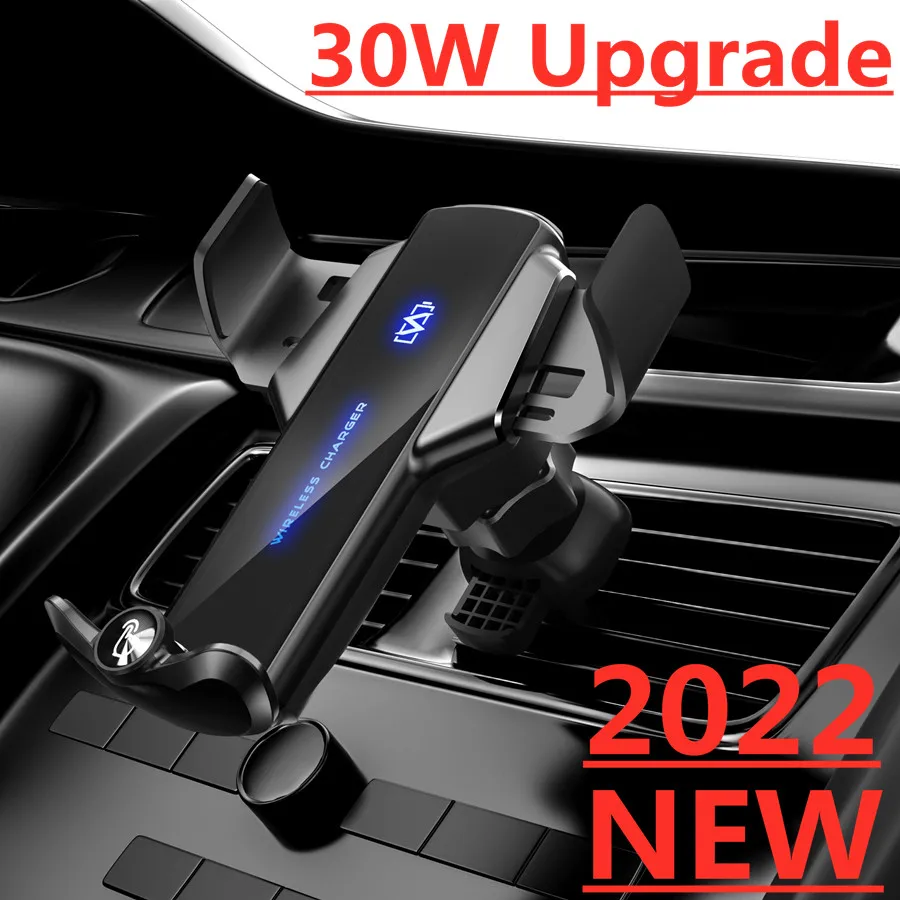 NEW 30W Qi Car Wireless Charger Automatic for iPhone 13 12 11 XR X Samsung S22 S21 Magnetic Fast Charging Car Phone Holder Mount
NEW 30W Qi Car Wireless Charger Automatic for iPhone 13 12 11 XR X Samsung S22 S21 Magnetic Fast Charging Car Phone Holder Mount