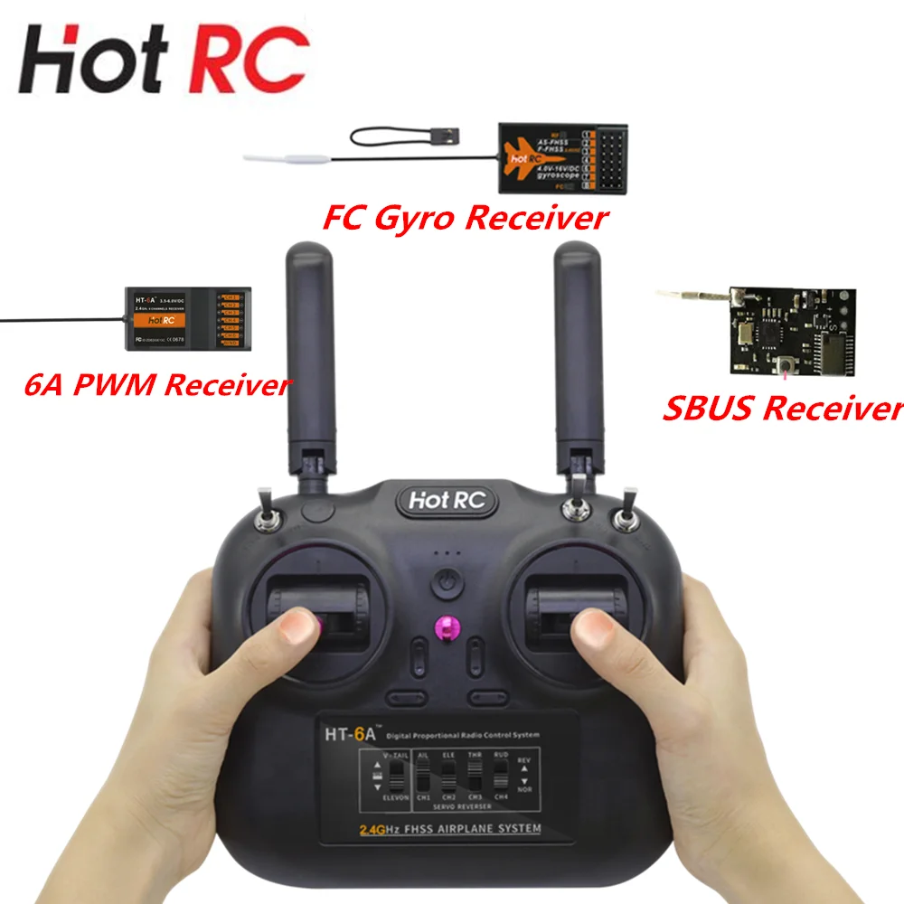 HOTRC HT-6A 2,4G 6CH FHSS Dual антенный передатчик 6CH / FC Gyro приемник для радиоуправляемого дрона вертолета БПЛА транспортных средств FPV дрона
HOTRC HT-6A 2,4G 6CH FHSS Dual антенный передатчик 6CH / FC Gyro приемник для радиоуправляемого дрона вертолета БПЛА транспортных средств FPV дрона