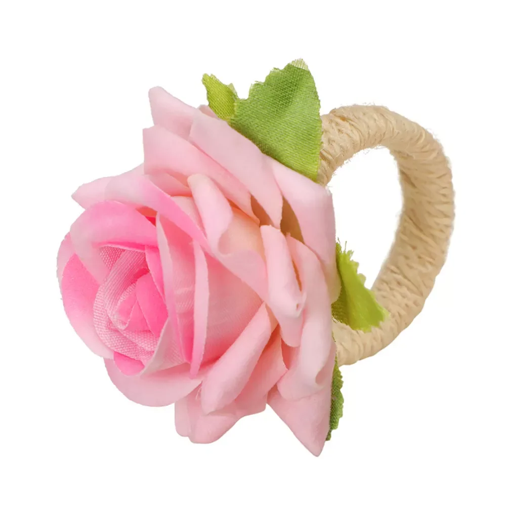 4pcs Sweet Napkin Ring Flowers Napkin Holder Hotel Beautiful Napkin Buckle Wedding Tabletop Decorations Napkin Ring 
4pcs Sweet Napkin Ring Flowers Napkin Holder Hotel Beautiful Napkin Buckle Wedding Tabletop Decorations Napkin Ring