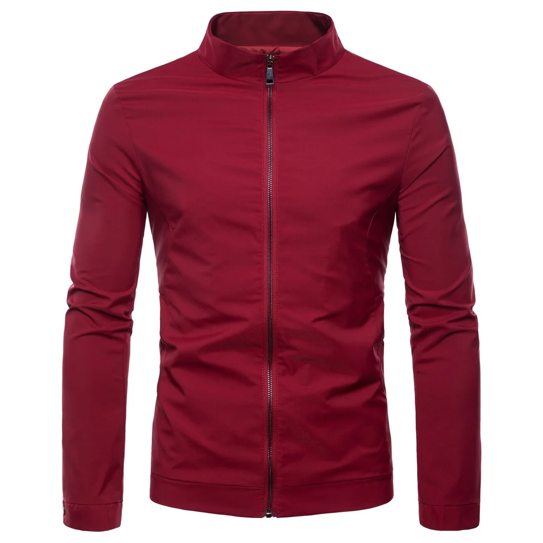 Autumn Boys Coat Long Sleeve Slim Wine Red Jacket Male Stand Collar Plus Size Casual Jacket with Zipper Men Fashion Men Top 2xl
Autumn Boys Coat Long Sleeve Slim Wine Red Jacket Male Stand Collar Plus Size Casual Jacket with Zipper Men Fashion Men Top 2xl