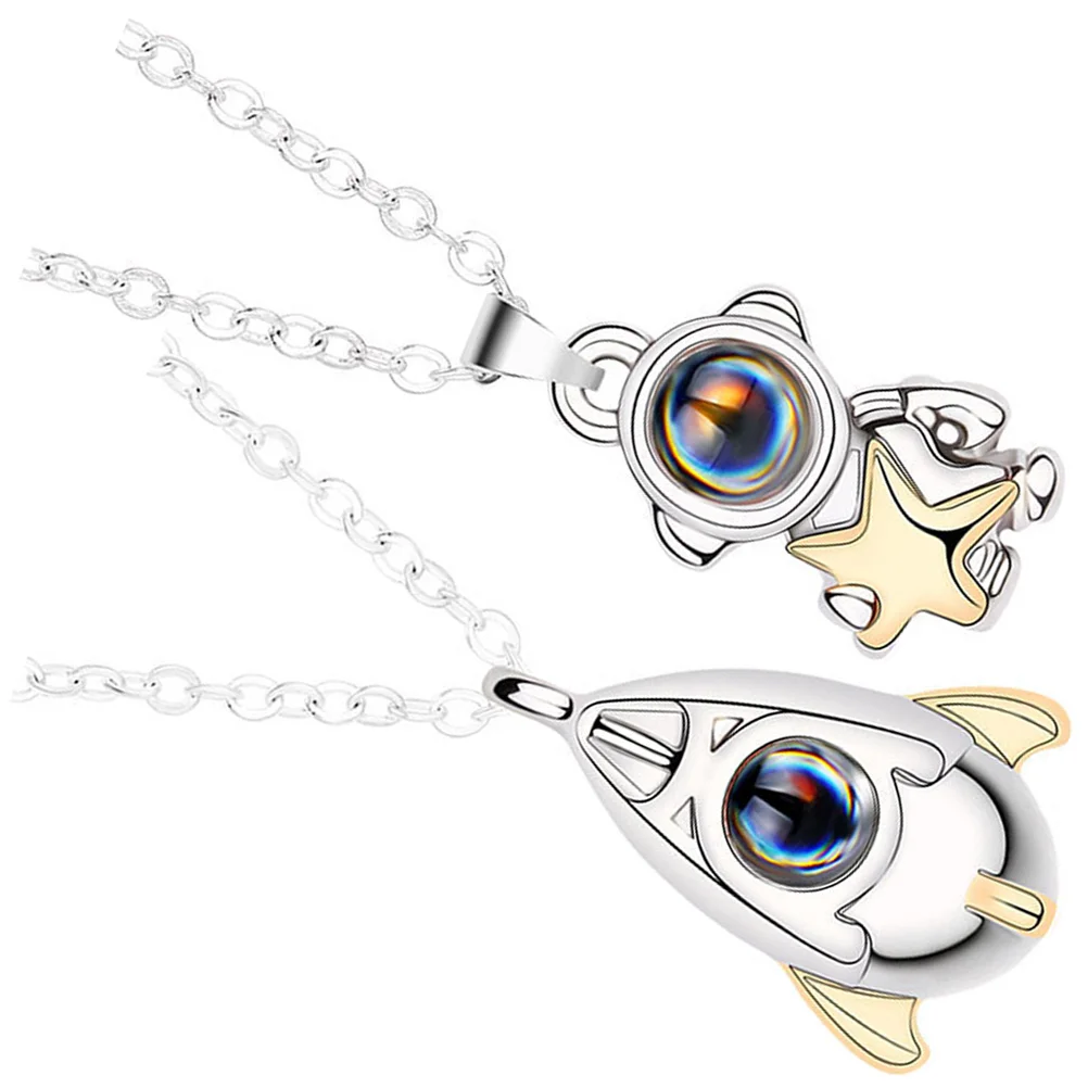 Astronaut Necklace Photo Necklace Heart Necklace Picture Space Necklace Gift Love Necklace Alloy Girlfriend Necklace Miss 
Astronaut Necklace Photo Necklace Heart Necklace Picture Space Necklace Gift Love Necklace Alloy Girlfriend Necklace Miss