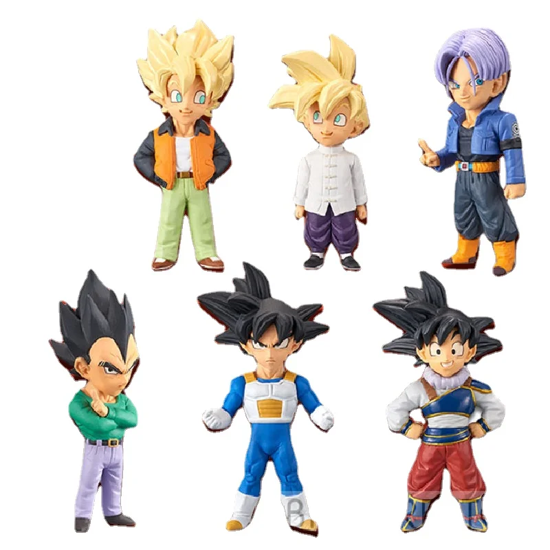 6pcs Anime Dragon Ball WCF Vegeta Goku Hercule Figurine DBZ Juguetes Action Figure 7cm PVC Collectible Model Doll Toys Gifts
6pcs Anime Dragon Ball WCF Vegeta Goku Hercule Figurine DBZ Juguetes Action Figure 7cm PVC Collectible Model Doll Toys Gifts
