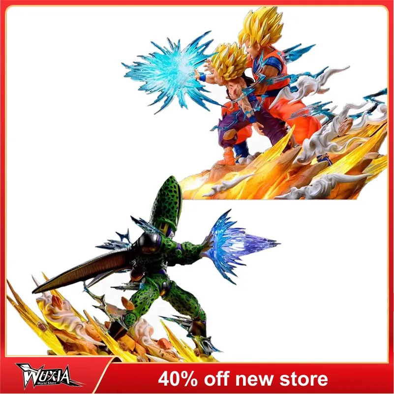 Фигурка Dragon Ball cell Son Goku Son Gohan GK Статуэтка из ПВХ аниме наружная Коллекционная модель демонстрационная игрушка подарок для детей на день рождения
Фигурка Dragon Ball cell Son Goku Son Gohan GK Статуэтка из ПВХ аниме наружная Коллекционная модель демонстрационная игрушка подарок для детей на день рождения