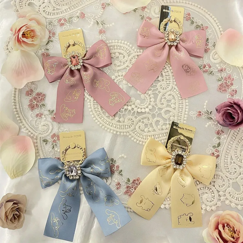 Kawaii Cinnamoroll MyMelody помпон Purin Sanrioed Настольный держатель для телефона бант мультфильм милый аниме мобильный телефон кольцо Пряжка подарок
Kawaii Cinnamoroll MyMelody помпон Purin Sanrioed Настольный держатель для телефона бант мультфильм милый аниме мобильный телефон кольцо Пряжка подарок