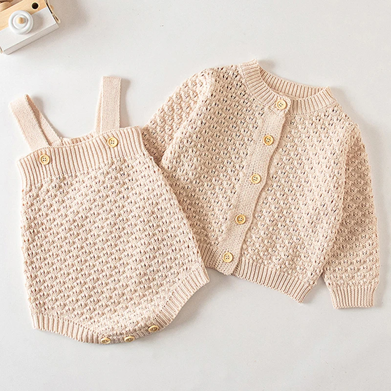 Toddler Baby Boys Girls Knitted Coat+Romper 2pcs Baby Girls Long Sleeves Cardigan Knitting Spring Clothes Baby Girls Solid Set
Toddler Baby Boys Girls Knitted Coat+Romper 2pcs Baby Girls Long Sleeves Cardigan Knitting Spring Clothes Baby Girls Solid Set