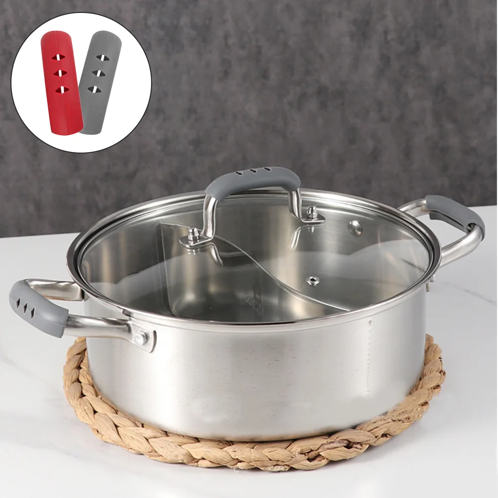 8 Pcs Rubber Potholder Silicone Grips Pots Oven Pans Cookware Handle Covers Mitts Holders Tea Kettle Pad Frying Sleeve
8 Pcs Rubber Potholder Silicone Grips Pots Oven Pans Cookware Handle Covers Mitts Holders Tea Kettle Pad Frying Sleeve