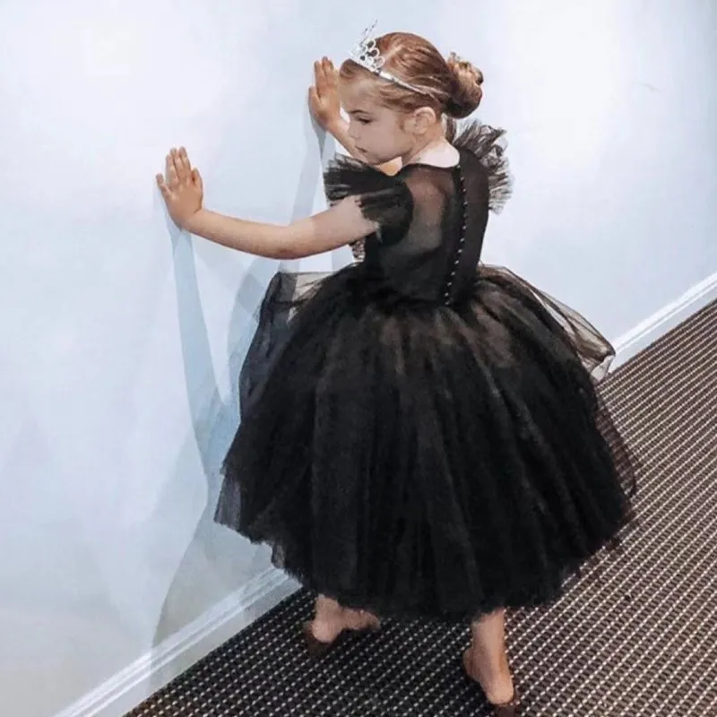 Kids Princess Dresses for Girls Ruffles Tulle Party Dress for 3-8 Yrs Kids Wedding Evening Formal Black Dress Flower Girls Dress
Kids Princess Dresses for Girls Ruffles Tulle Party Dress for 3-8 Yrs Kids Wedding Evening Formal Black Dress Flower Girls Dress
