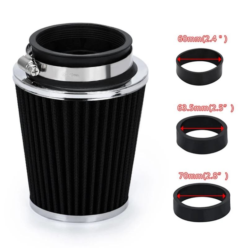 Universal Car Modified Air Filter Mushroom Head Air Filter Elements 76Mm/70Mm/63.5Mm/60Mm Car Accessories
Universal Car Modified Air Filter Mushroom Head Air Filter Elements 76Mm/70Mm/63.5Mm/60Mm Car Accessories