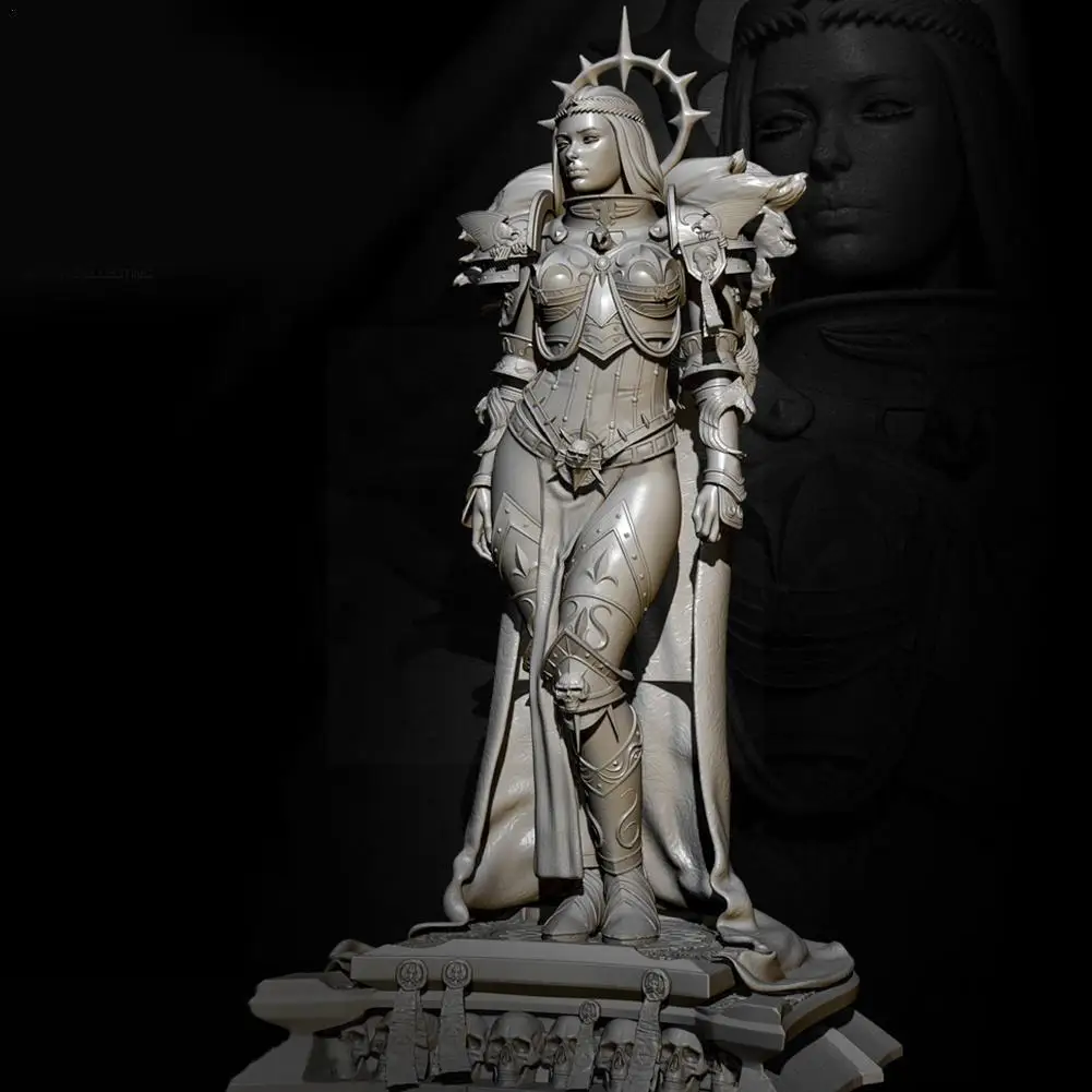 75mm 1/24 Personality Dark Emperor Female Leader Resin Diy Static Self-assembled Soldier Hand Model 2710 Painted White Mode A3f9
75mm 1/24 Personality Dark Emperor Female Leader Resin Diy Static Self-assembled Soldier Hand Model 2710 Painted White Mode A3f9