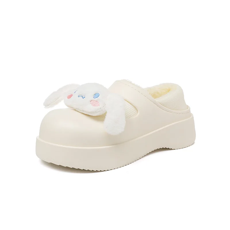 Sanrio Kawaii Hello Kitty Kuromi My Melody Autumn and Winter Fluffy Cotton Slippers Non-slip Warm Outer Wear Heightening Shoes
Sanrio Kawaii Hello Kitty Kuromi My Melody Autumn and Winter Fluffy Cotton Slippers Non-slip Warm Outer Wear Heightening Shoes