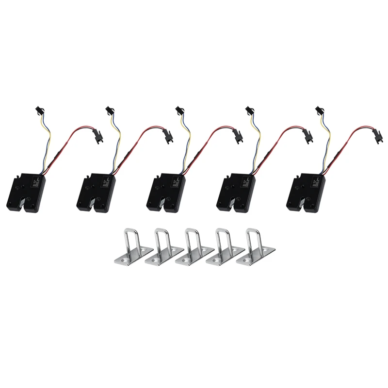 5Pcs Small Black Cabinet Door Electronic Lock DC 12V Vending Machine Door Lock Electric Control Lock
5Pcs Small Black Cabinet Door Electronic Lock DC 12V Vending Machine Door Lock Electric Control Lock