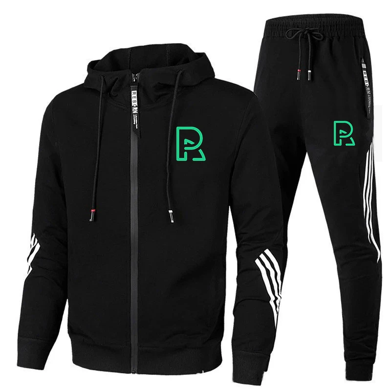 2023 High-quality ROAD MAKER Men's Sports Zipper Hooded Jacket Suit Stylish Outdoor Sports Printed Jacket + Pants Suit
2023 High-quality ROAD MAKER Men's Sports Zipper Hooded Jacket Suit Stylish Outdoor Sports Printed Jacket + Pants Suit